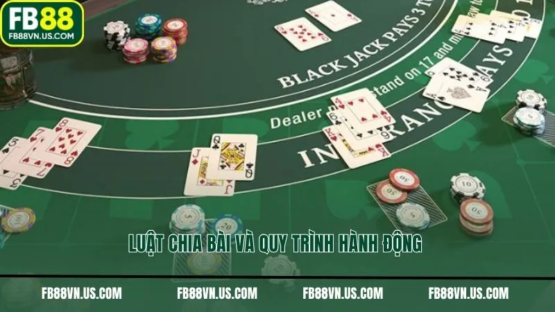 Luật chia bài và quy trình hành động